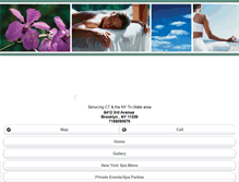 Tablet Screenshot of bmmassage.com